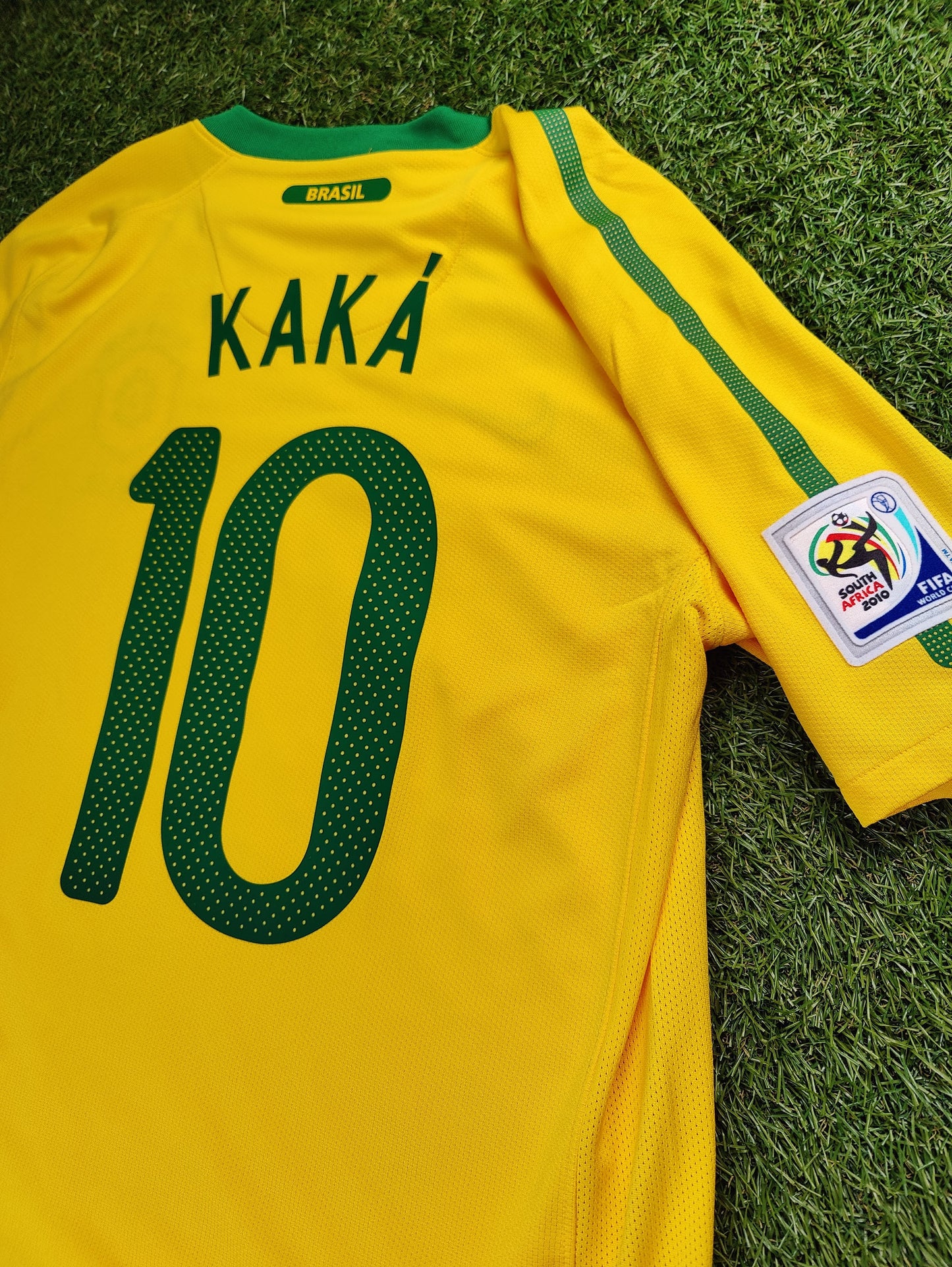 Kaká Str. M Brasilien Hjemmebanetrøje (VM 2010)