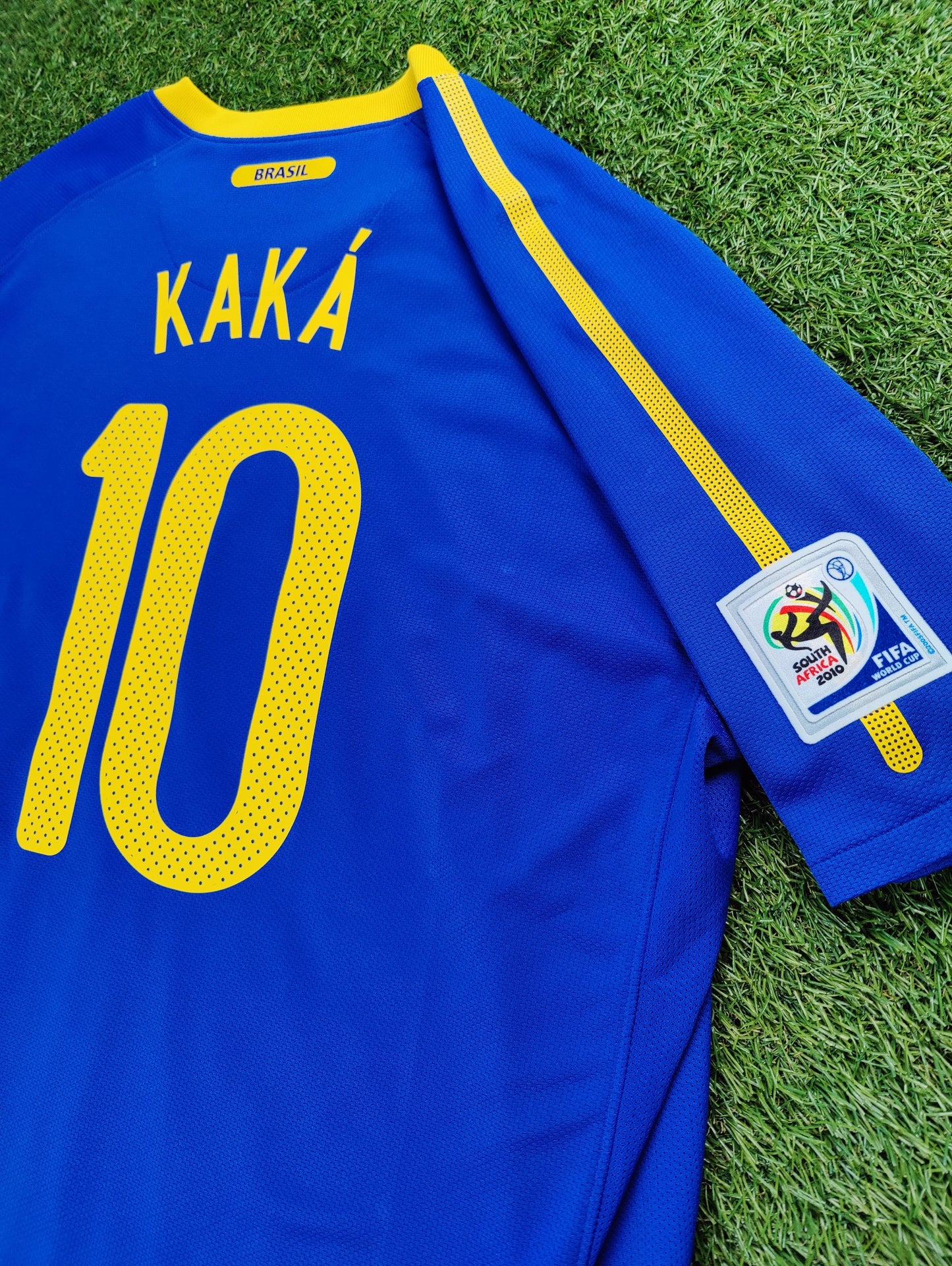 Kaká Str. XXL Brasilien Udebanetrøje (VM 2010)