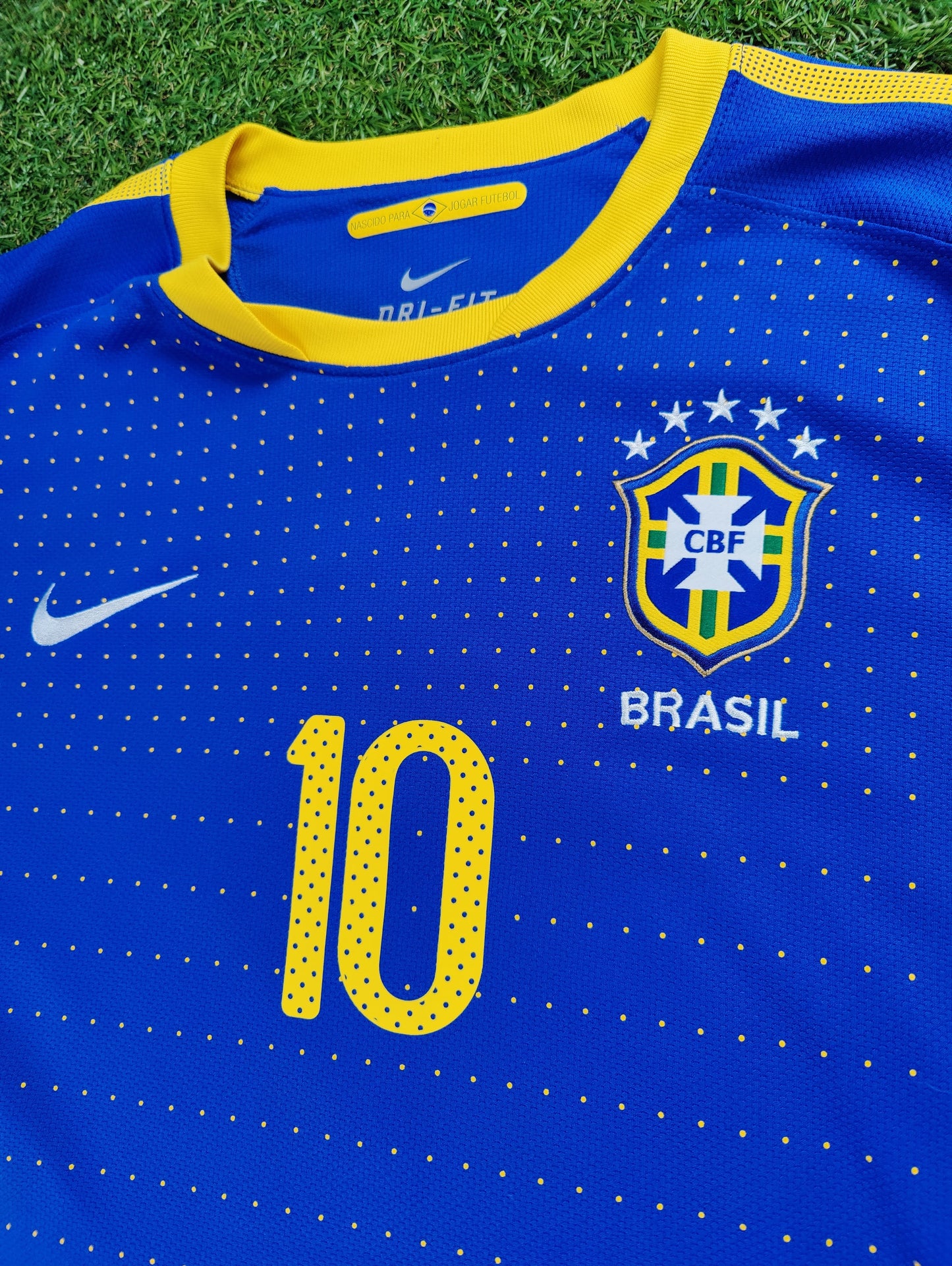 Kaká Str. XXL Brasilien Udebanetrøje (VM 2010)