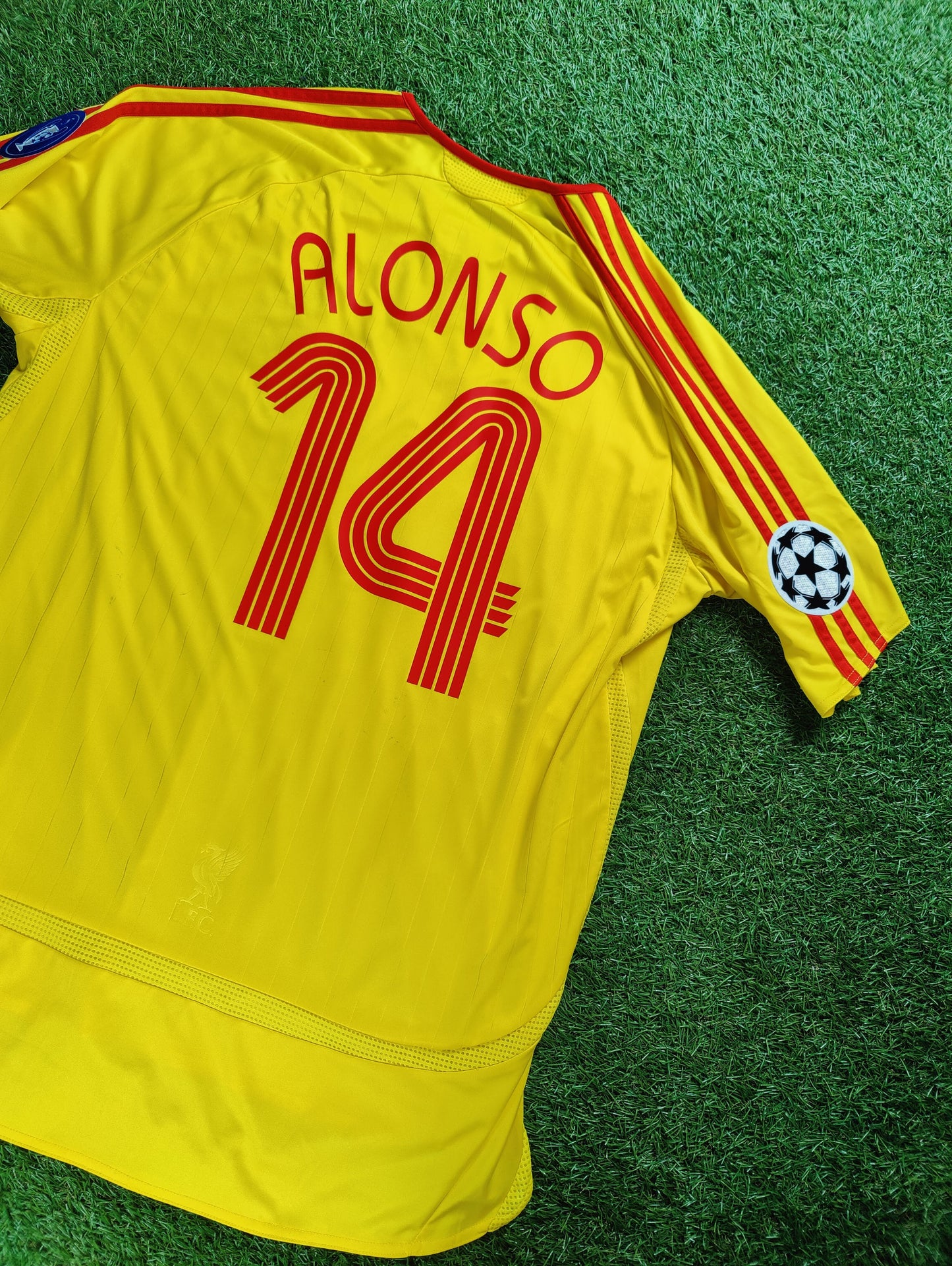 Xabi Alonso Str. XL Liverpool Udebanetrøje (2006/07)