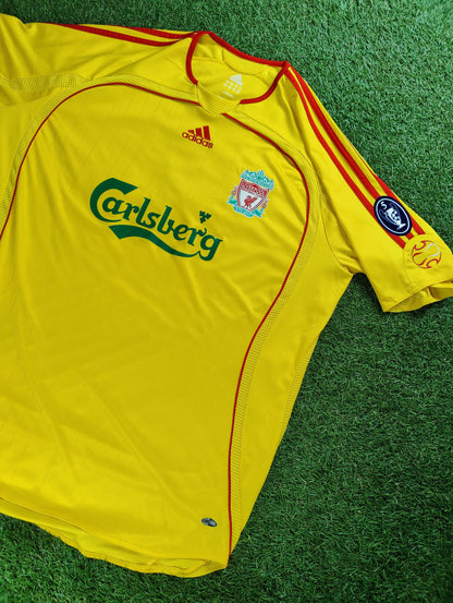 Xabi Alonso Str. XL Liverpool Udebanetrøje (2006/07)