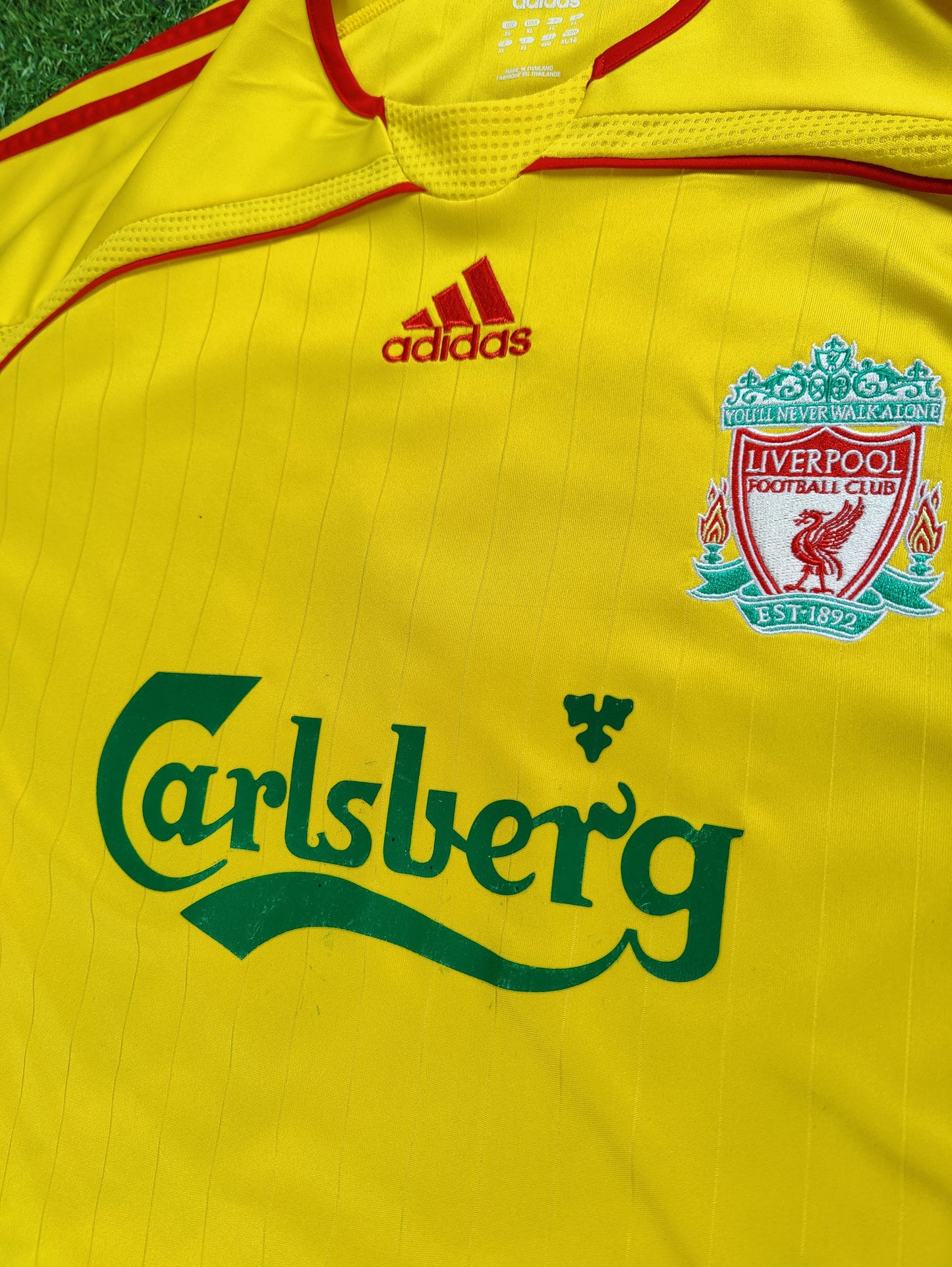 Xabi Alonso Str. XL Liverpool Udebanetrøje (2006/07)