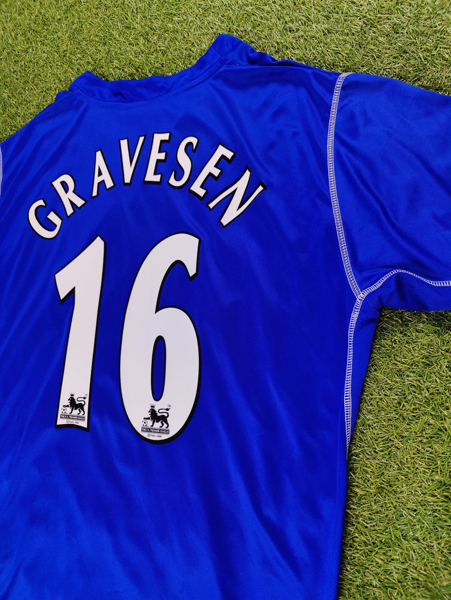 Thomas Gravesen Str. XL Everton Hjemmebanetrøje (2002/03)