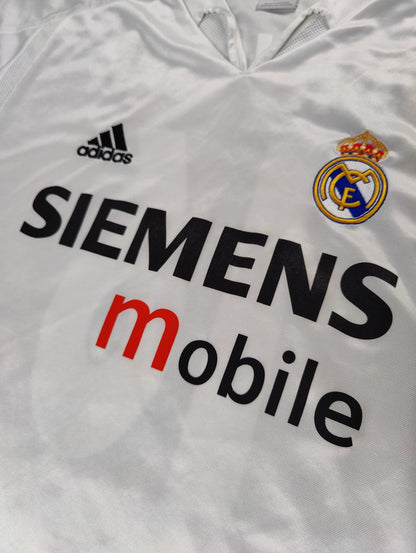 Thomas Gravesen Str. XL Real Madrid Hjemmebanetrøje (2004/05)