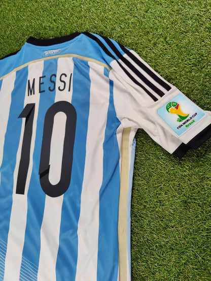 Lionel Messi Str. L Argentina Hjemmebanetrøje (VM 2014)