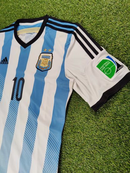 Lionel Messi Str. L Argentina Hjemmebanetrøje (VM 2014)