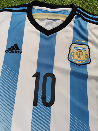 Lionel Messi Str. L Argentina Hjemmebanetrøje (VM 2014)
