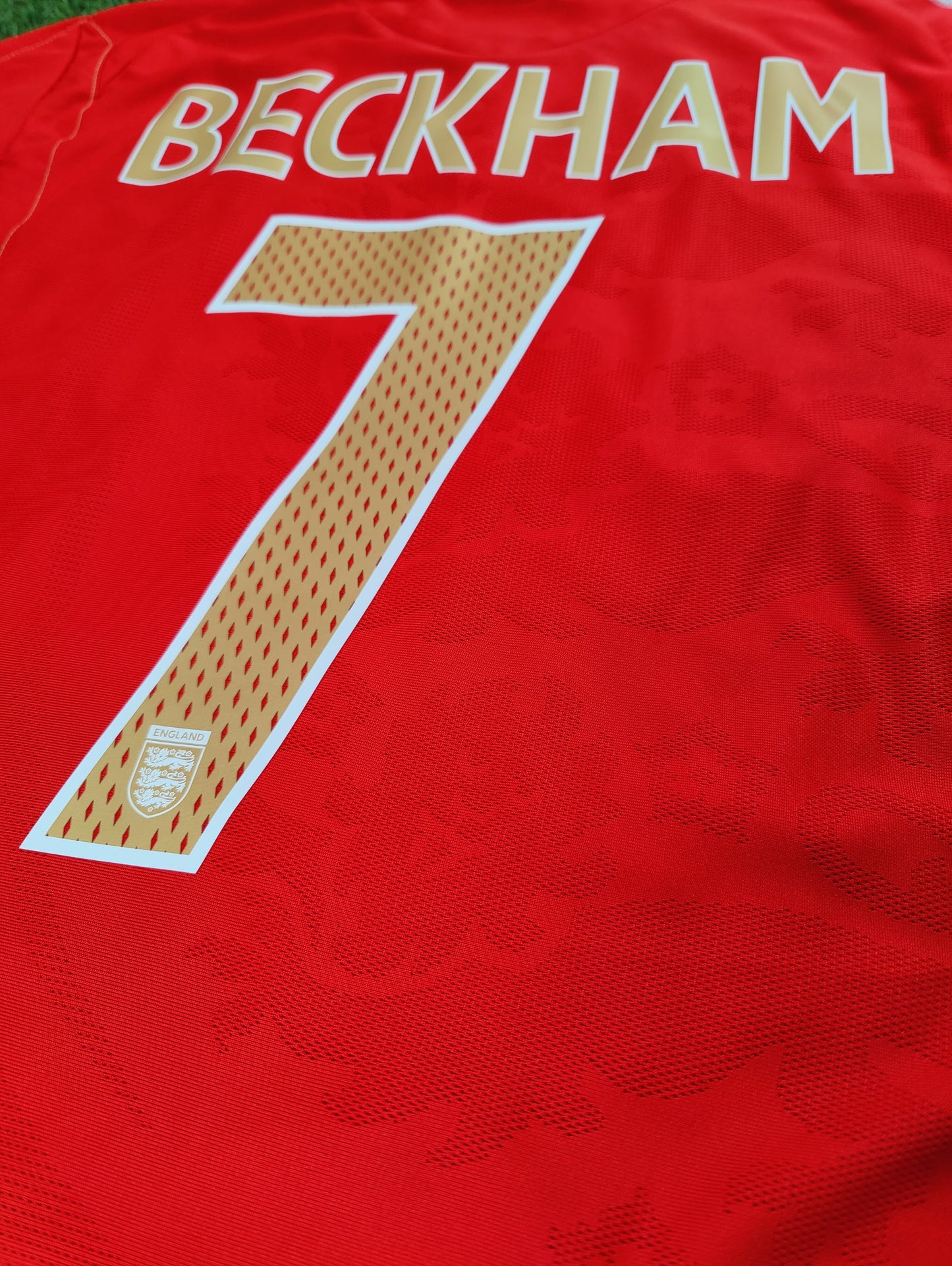 David Beckham Str. L England Udebanetrøje (VM 2006)