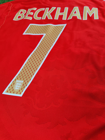 David Beckham Str. L England Udebanetrøje (VM 2006)