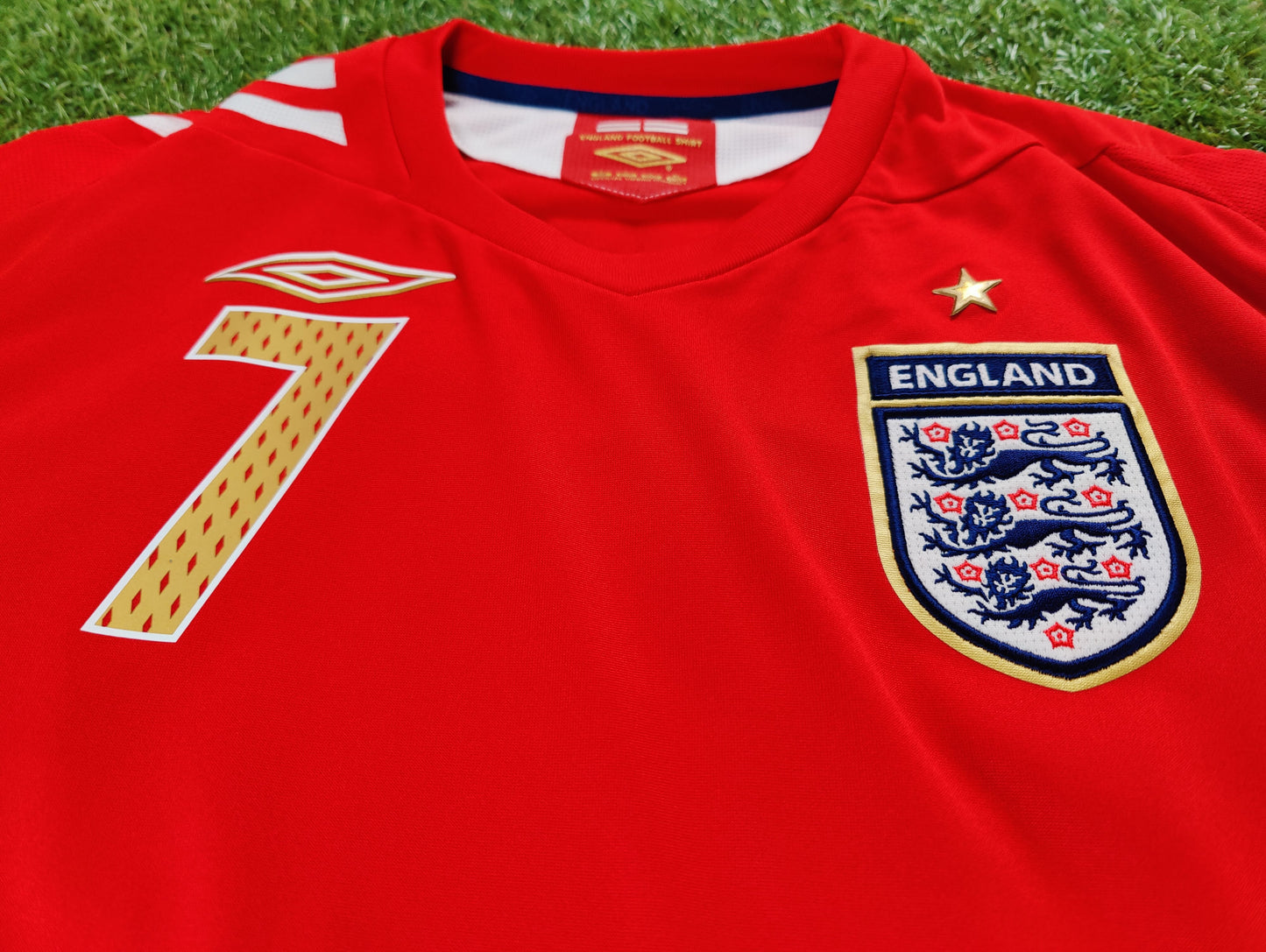 David Beckham Str. L England Udebanetrøje (VM 2006)