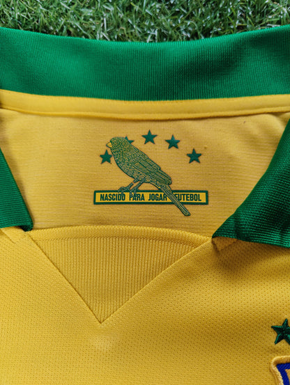 Neymar Jr. Str. L Brasilien Hjemmebanetrøje (2013)