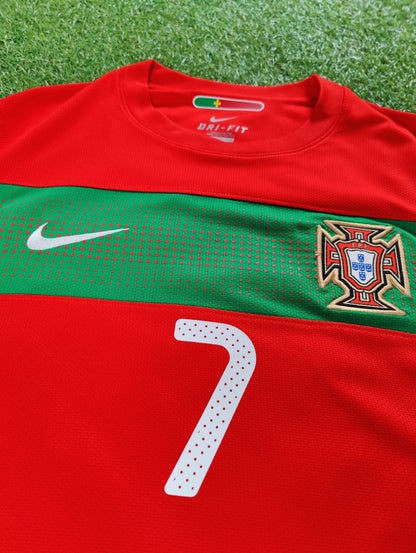 Cristiano Ronaldo Str. M Portugal Hjemmebanetrøje (VM 2010)