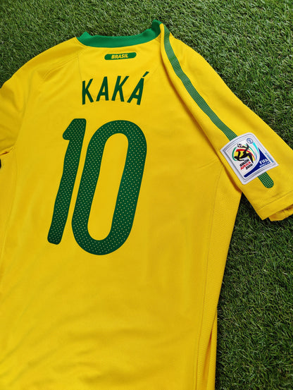 Kaká Str. M Brasilien Hjemmebanetrøje (VM 2010)
