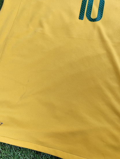 Kaká Str. M Brasilien Hjemmebanetrøje (VM 2010)