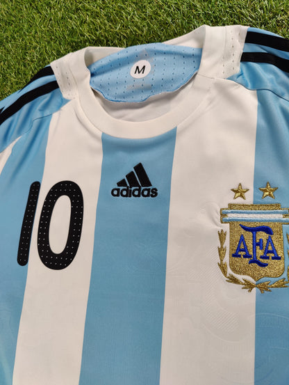 Lionel Messi Str. M Argentina Hjemmebanetrøje (2008)