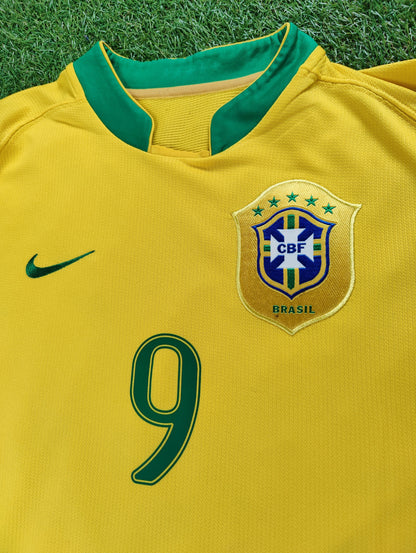 Ronaldo Nazário Str. M Brasilien Hjemmebanetrøje (VM 2006)