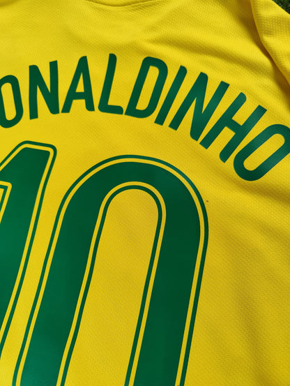 Ronaldinho Str. M Brasilien Hjemmebanetrøje (VM 2006)