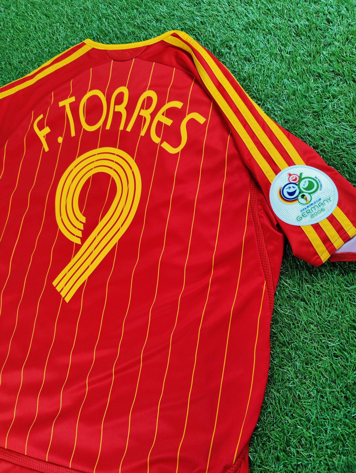 Fernando Torres Str. L Spanien Hjemmebanetrøje (VM 2006)
