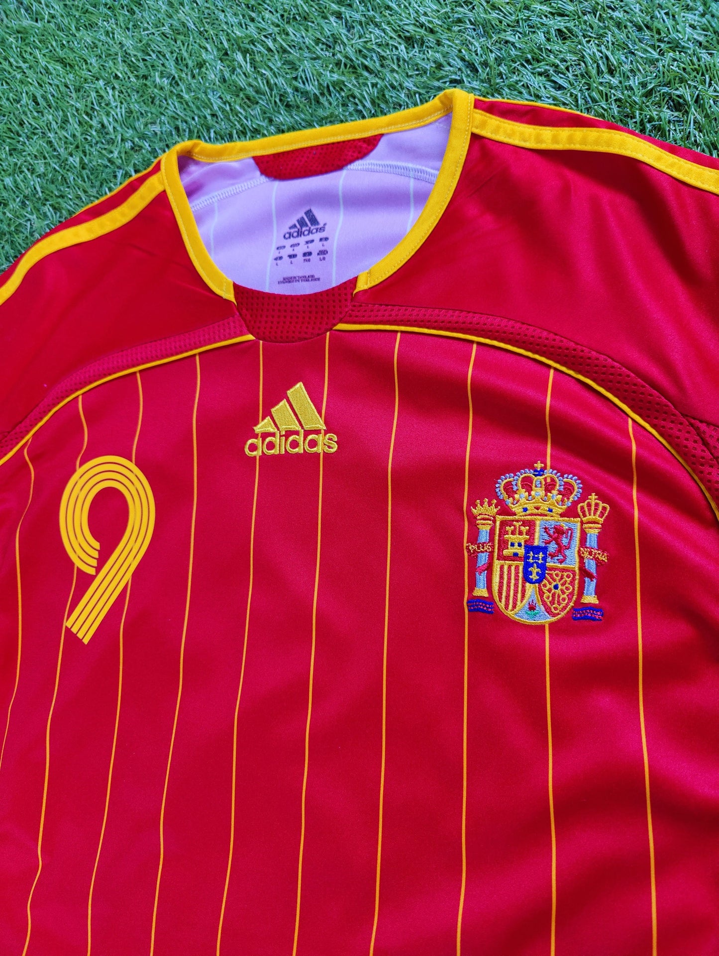 Fernando Torres Str. L Spanien Hjemmebanetrøje (VM 2006)