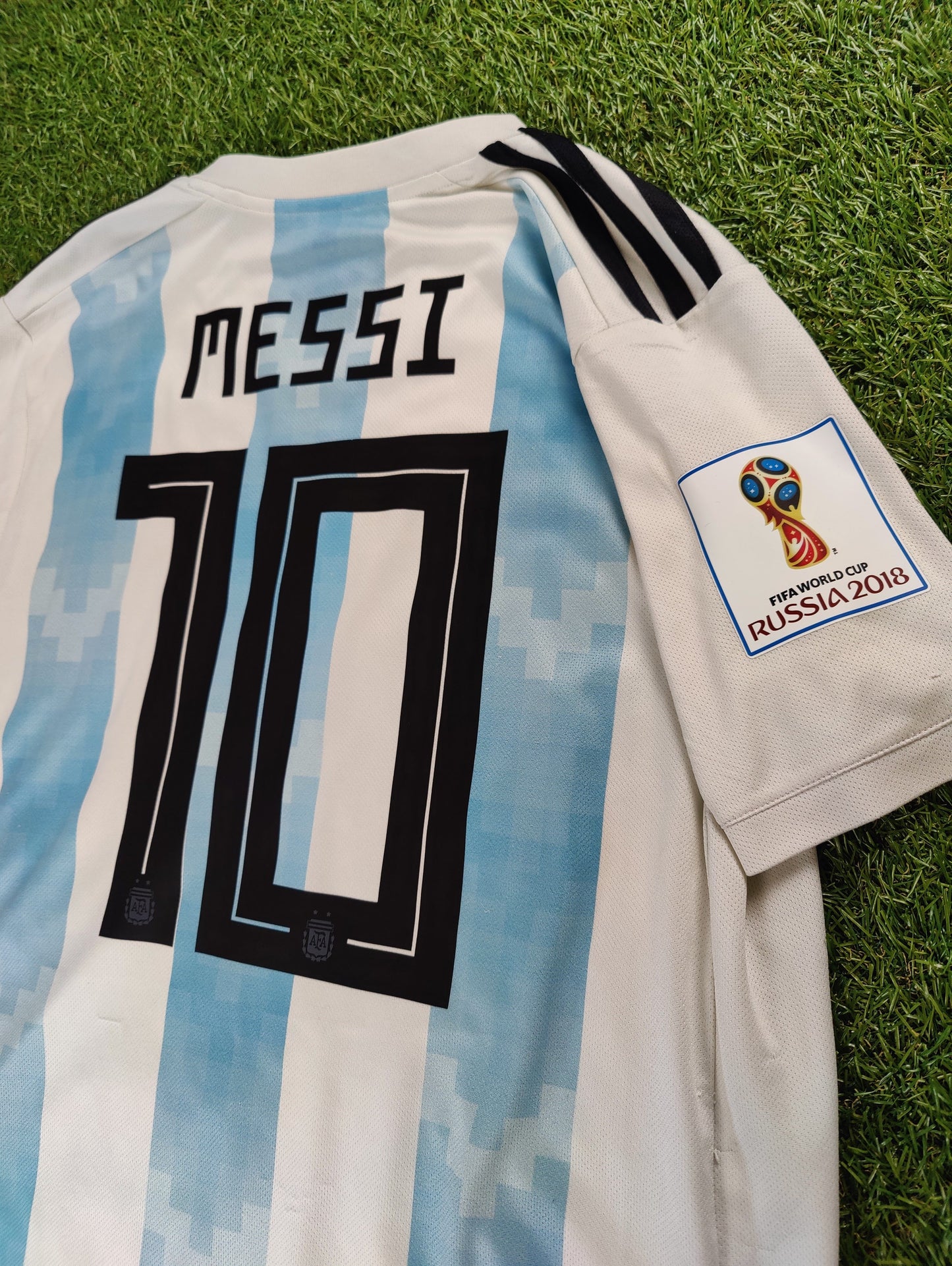 Lionel Messi Str. L Argentina Hjemmebanetrøje (VM 2018)