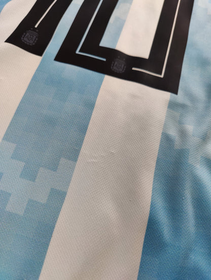 Lionel Messi Str. L Argentina Hjemmebanetrøje (VM 2018)