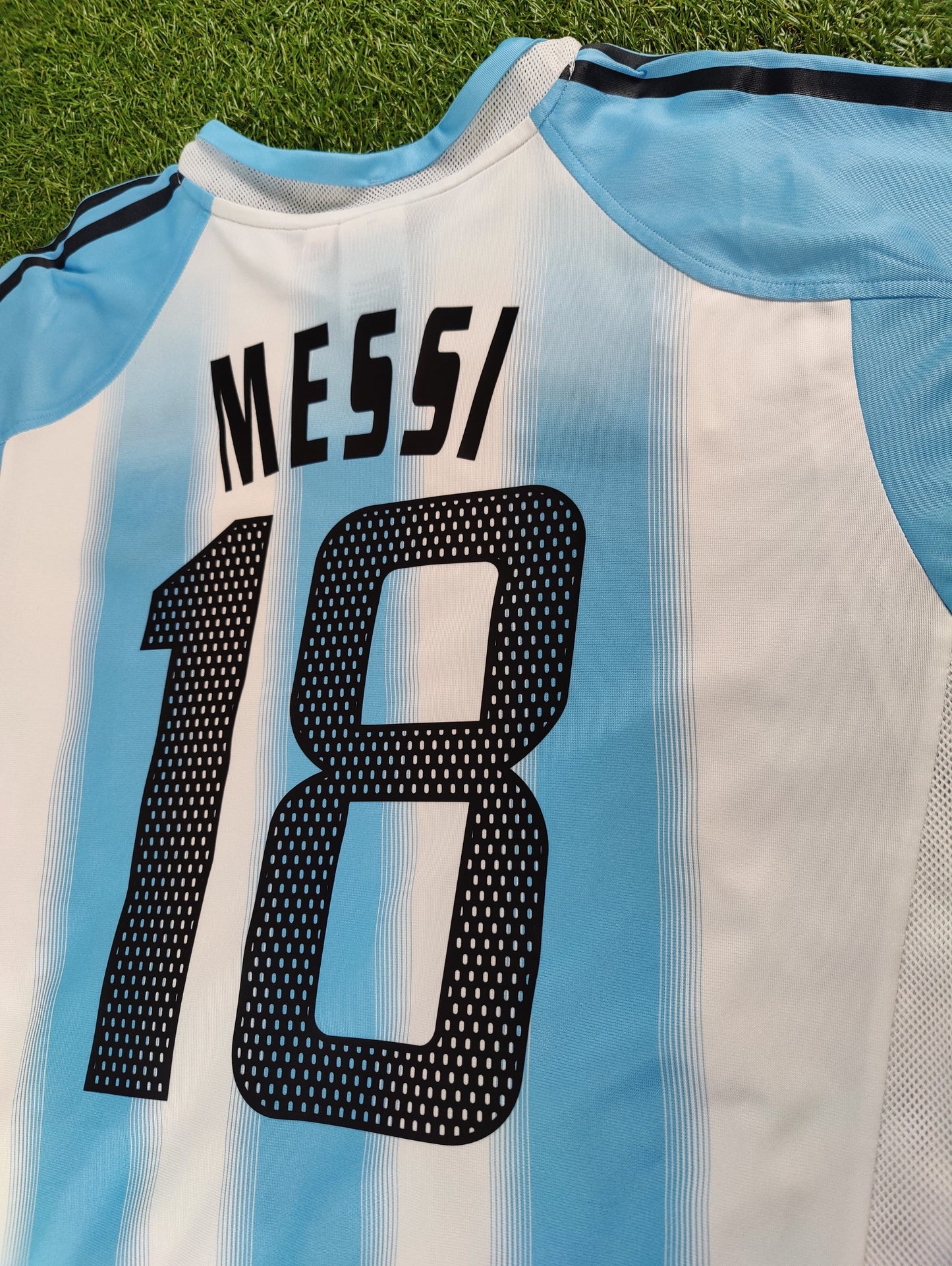 Lionel Messi Str. XL Argentina Hjemmebanetrøje (2004)