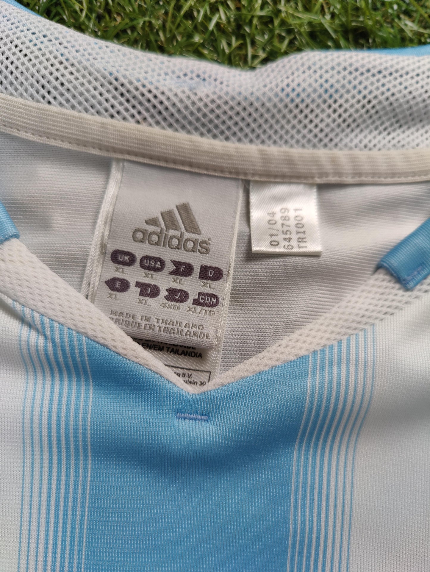 Lionel Messi Str. XL Argentina Hjemmebanetrøje (2004)