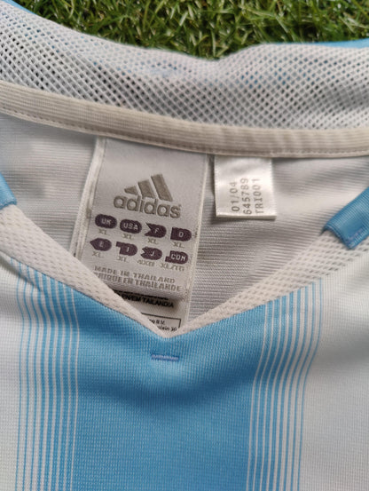 Lionel Messi Str. XL Argentina Hjemmebanetrøje (2004)