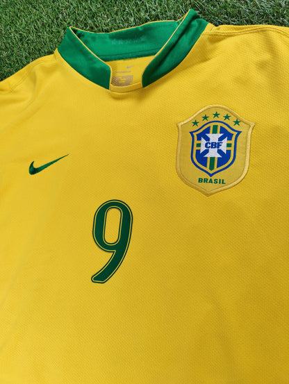 Ronaldo Nazário Str. L Brasilien Hjemmebanetrøje (VM 2006)