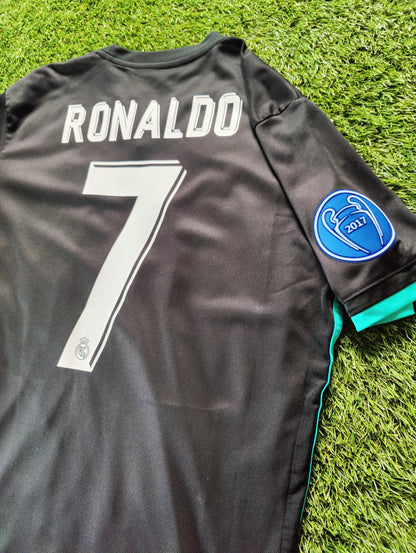Cristiano Ronaldo Str. L Real Madrid Udebanetrøje (2017/18)