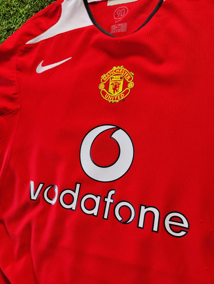 Cristiano Ronaldo Str. L Manchester United Hjemmebanetrøje (2005/06)
