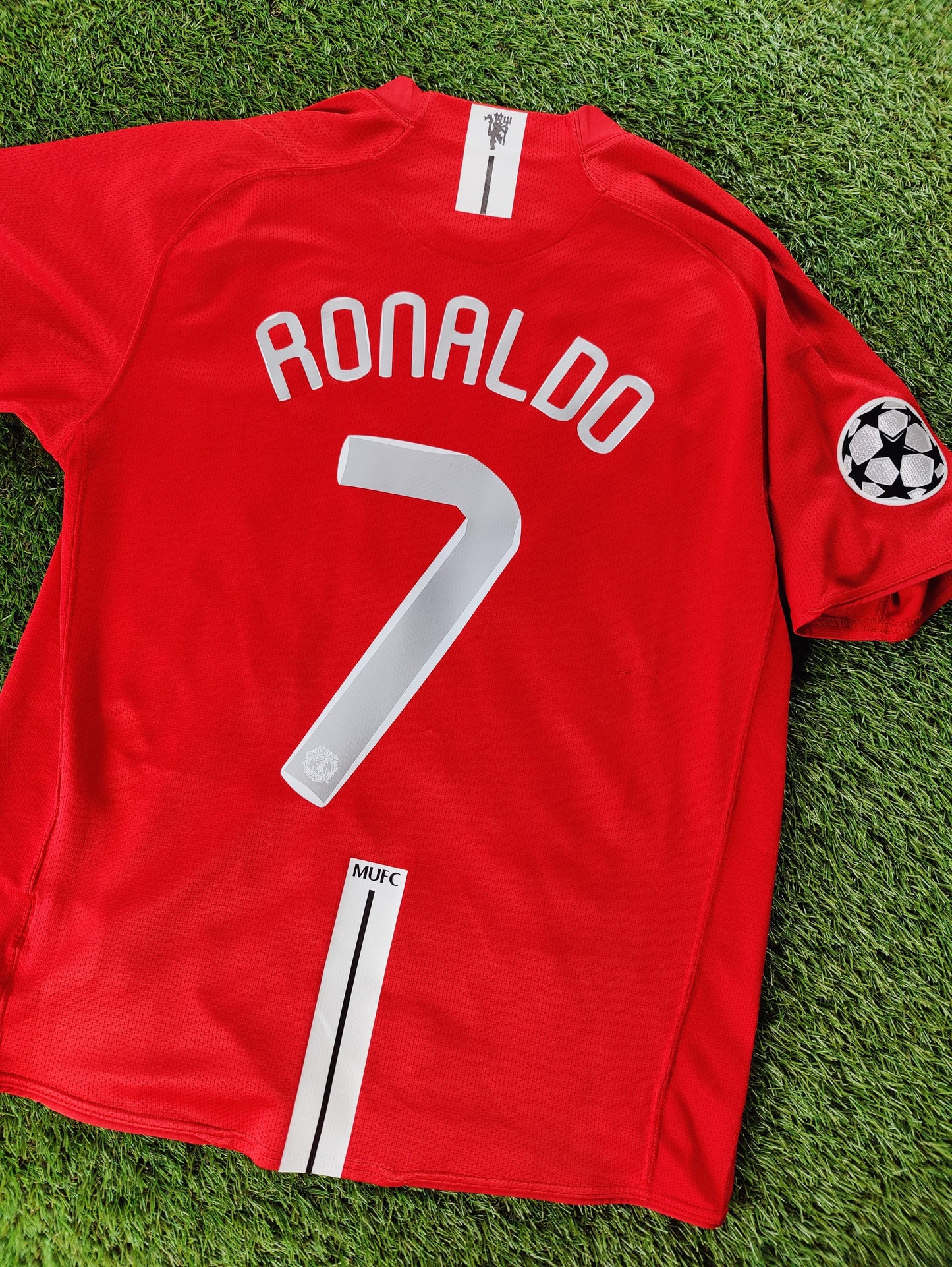 Cristiano Ronaldo Str. L Manchester United Hjemmebanetrøje (2007/08)
