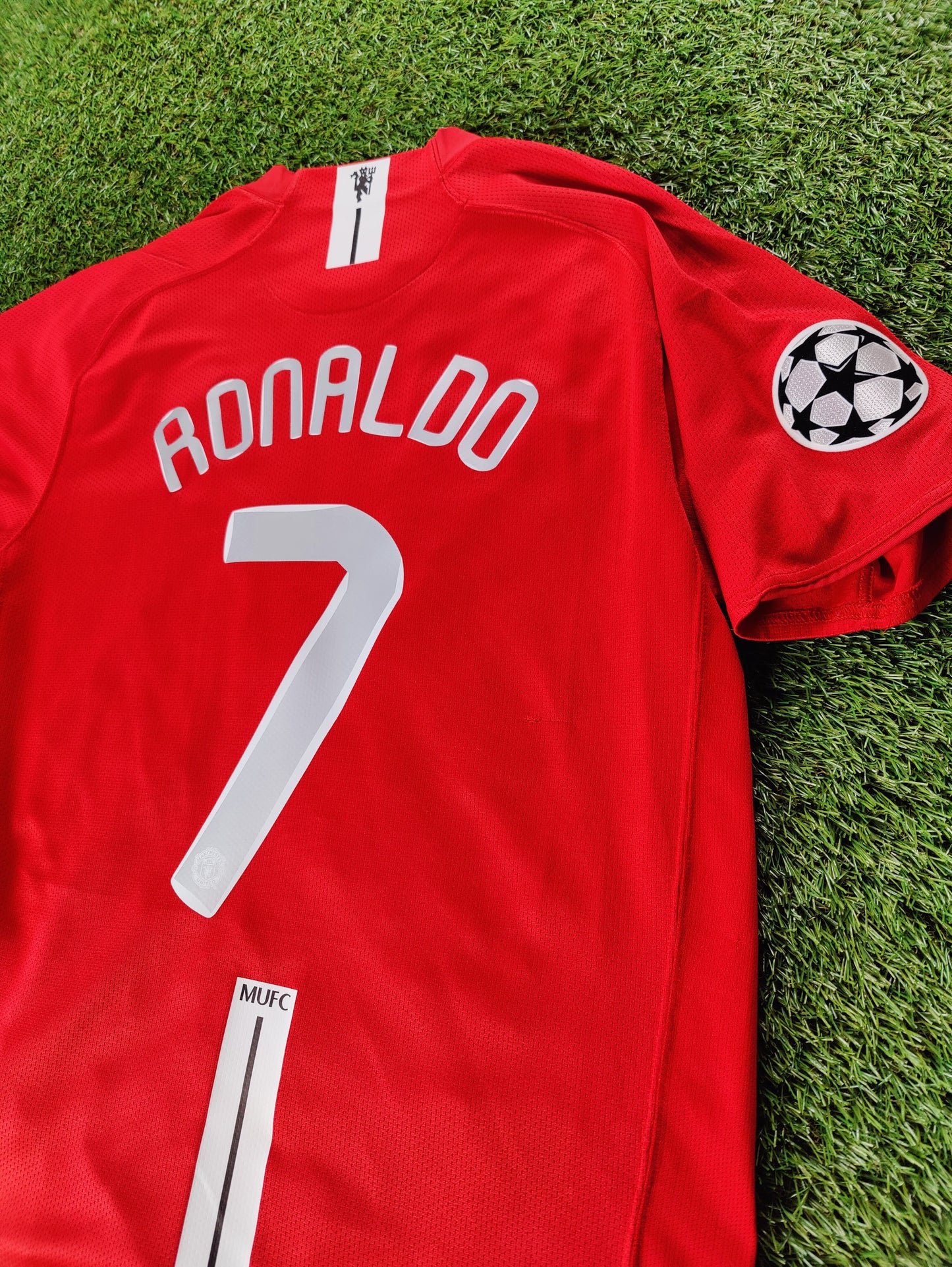 Cristiano Ronaldo Str. L Manchester United Hjemmebanetrøje (2007/08)