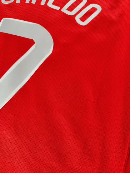 Cristiano Ronaldo Str. L Manchester United Hjemmebanetrøje (2007/08)