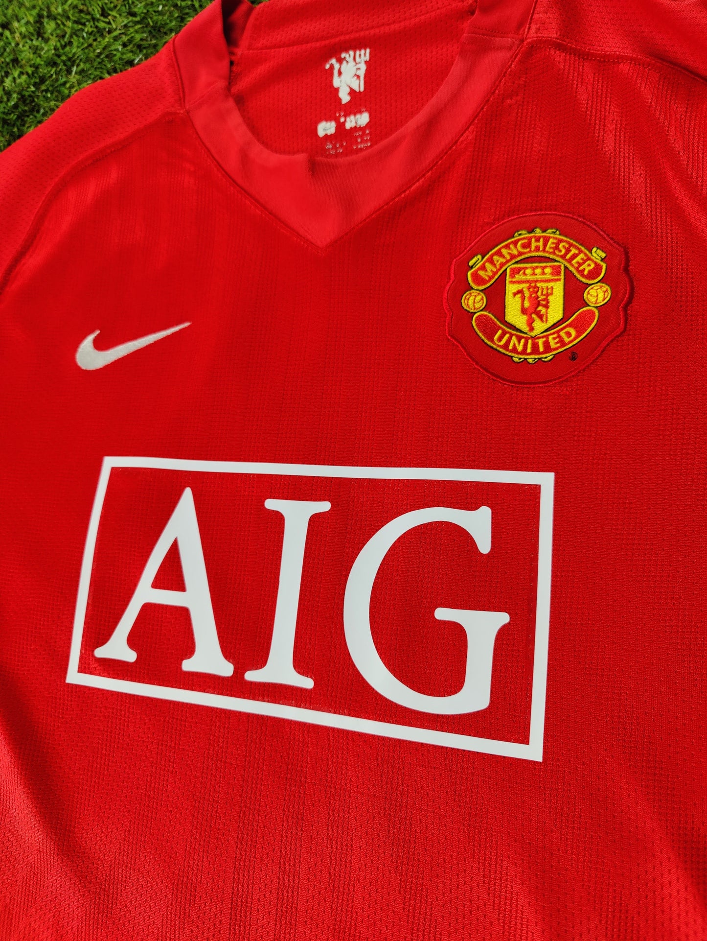 Cristiano Ronaldo Str. L Manchester United Hjemmebanetrøje (2007/08)