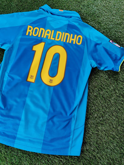 Ronaldinho Str. M Barcelona Udebanetrøje (2007/08)