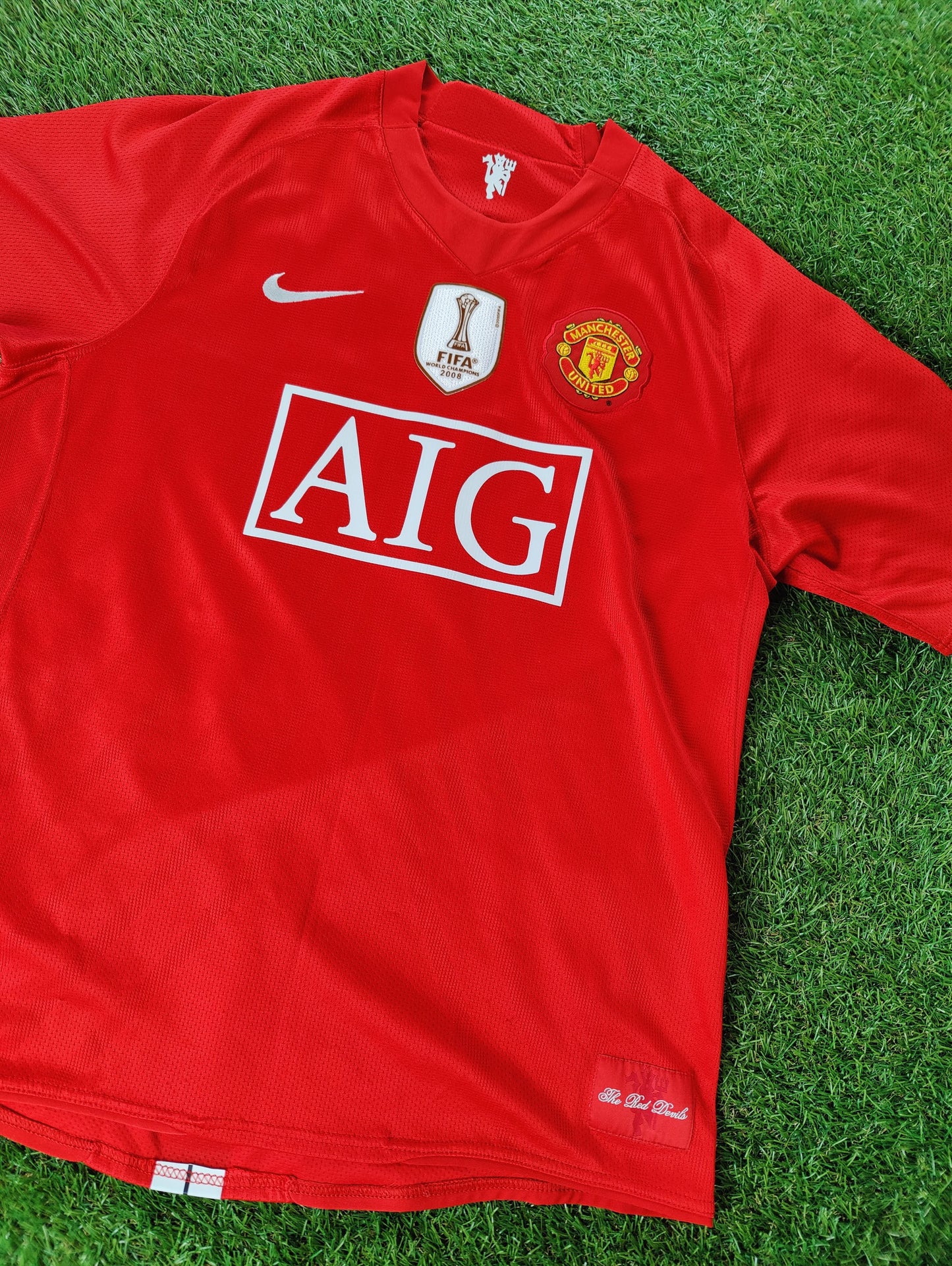 Cristiano Ronaldo Str. M Manchester United Hjemmebanetrøje (2008/09)