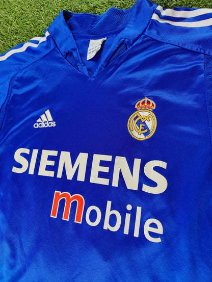 Zinedine Zidane Str. M Real Madrid 3. trøje (2004/05)
