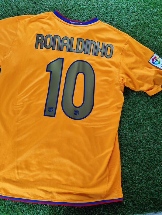 Ronaldinho Str. L Barcelona Udebanetrøje (2006/07)