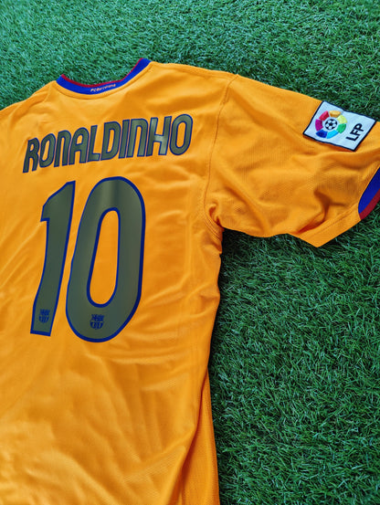 Ronaldinho Str. L Barcelona Udebanetrøje (2006/07)