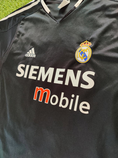 Zinedine Zidane Str. L Real Madrid Udebanetrøje (2004/05)