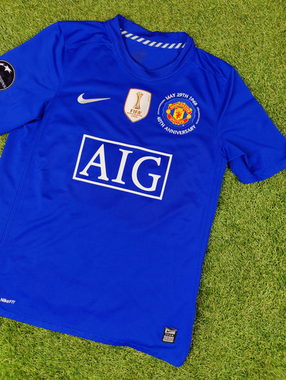 Cristiano Ronaldo Str. M Manchester United 3. trøje (2008-2009)