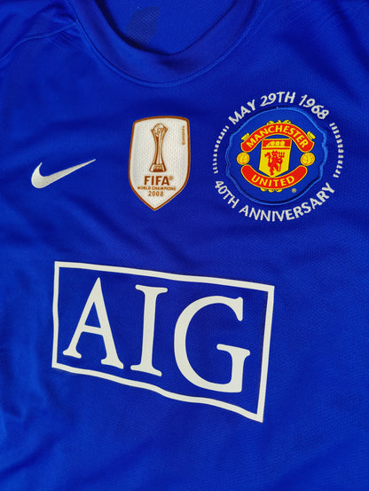 Cristiano Ronaldo Str. M Manchester United 3. trøje (2008-2009)