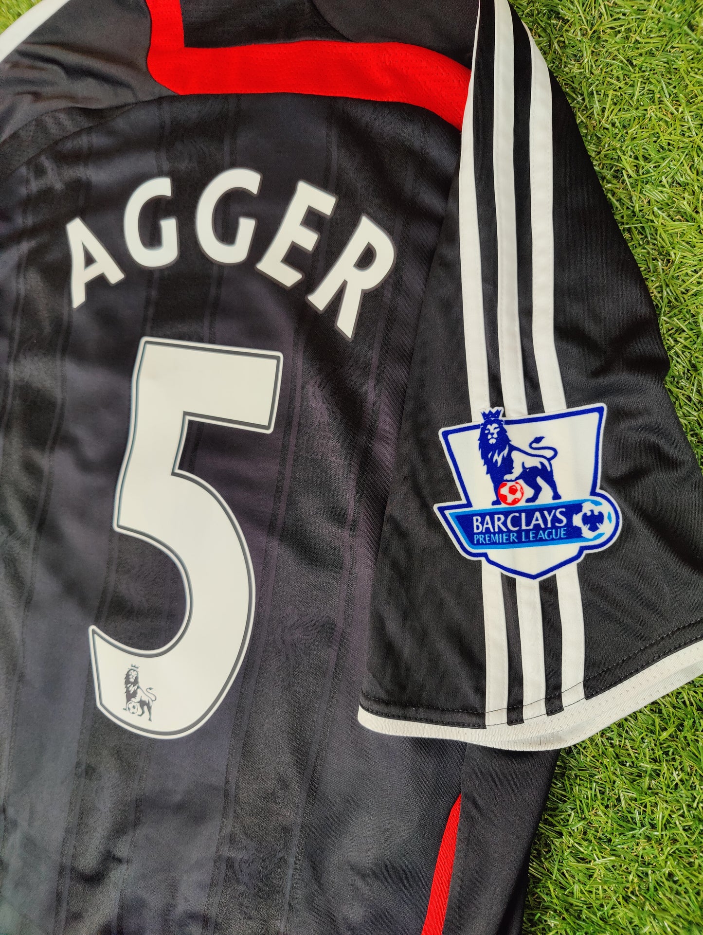 Daniel Agger Str. L Liverpool 3. trøje (2007-2008)