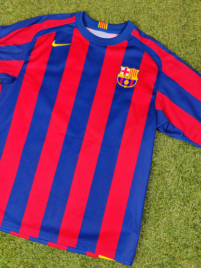 Ronaldinho Str. M FC Barcelona hjemmebanetrøje (2005-2006)