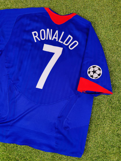Cristiano Ronaldo Str. M Manchester United udebanetrøje (2005-2006)