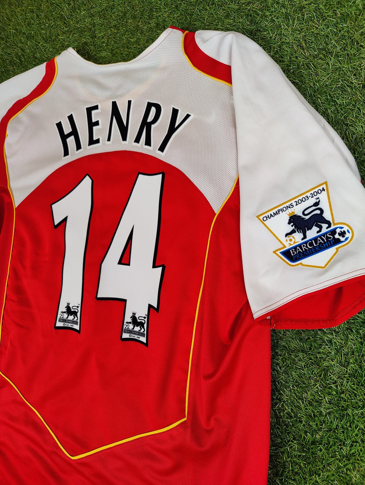 Thierry Henry Str. XL Arsenal Hjemmebanetrøje (2004/05)