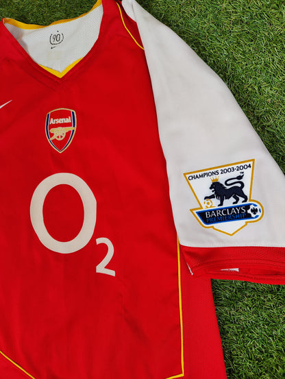 Thierry Henry Str. XL Arsenal Hjemmebanetrøje (2004/05)