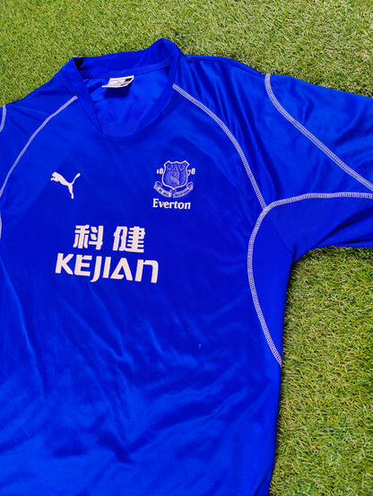 Thomas Gravesen Str. XL Everton Hjemmebanetrøje (2002/03)