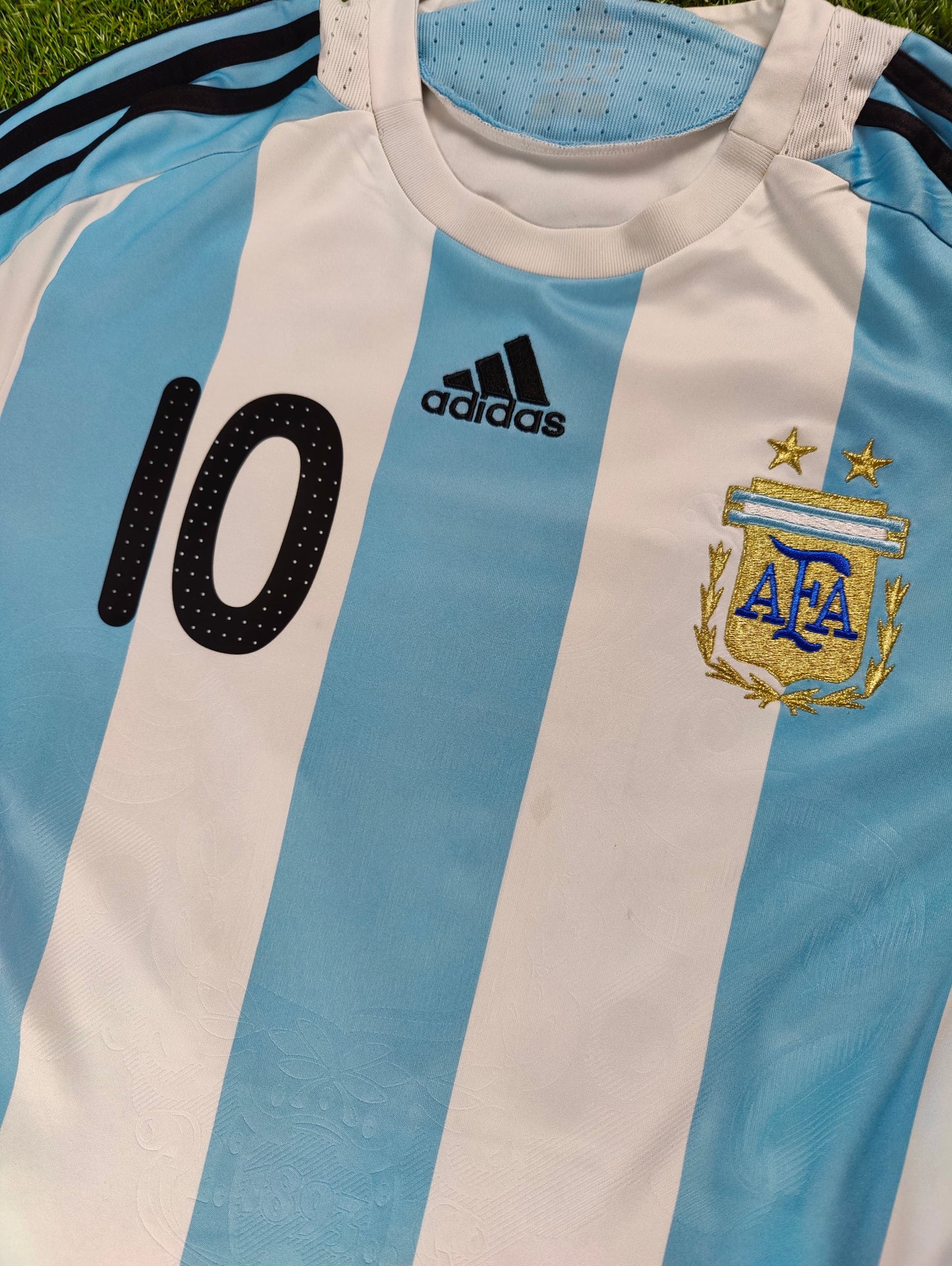 Lionel Messi Str. M Argentina Hjemmebanetrøje (2008)